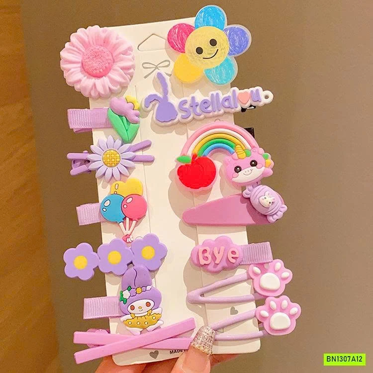 SÉT 14 KẸP TÓC DỄ THƯƠNG