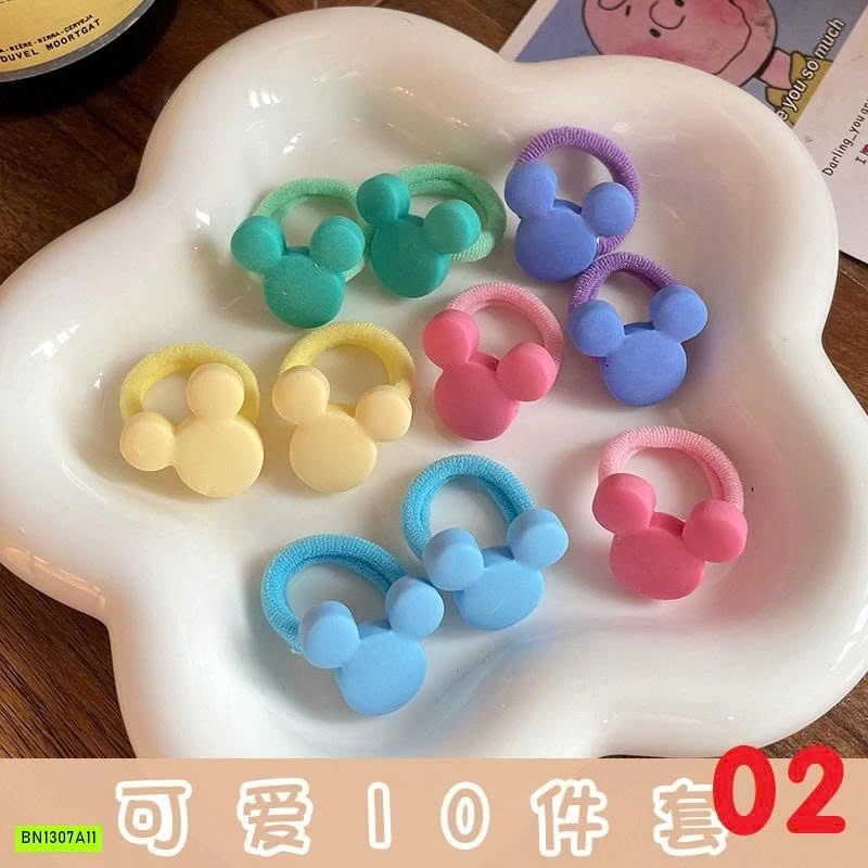 SÉT 10 CHUN BUỘC TÓC DỄ THƯƠNG