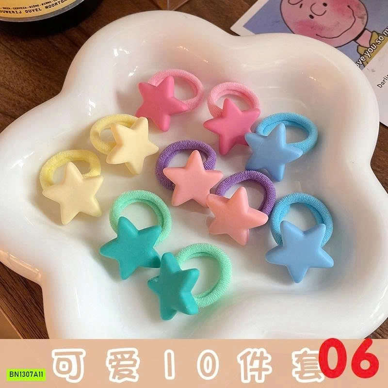 SÉT 10 CHUN BUỘC TÓC DỄ THƯƠNG