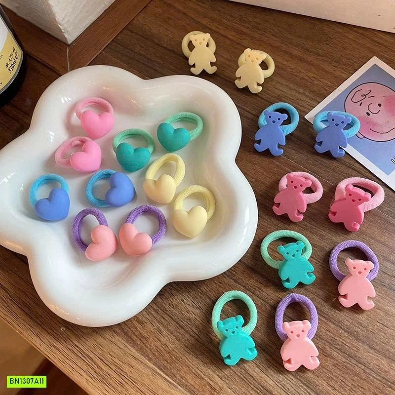 SÉT 10 CHUN BUỘC TÓC DỄ THƯƠNG