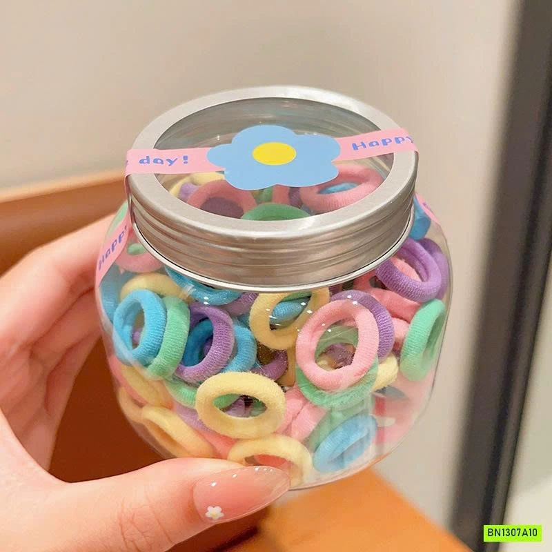 SÉT 400 CHUN BUỘC TÓC SẮC MÀU