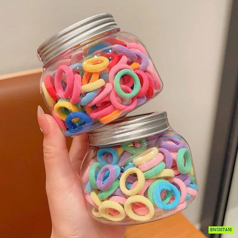 SÉT 400 CHUN BUỘC TÓC SẮC MÀU