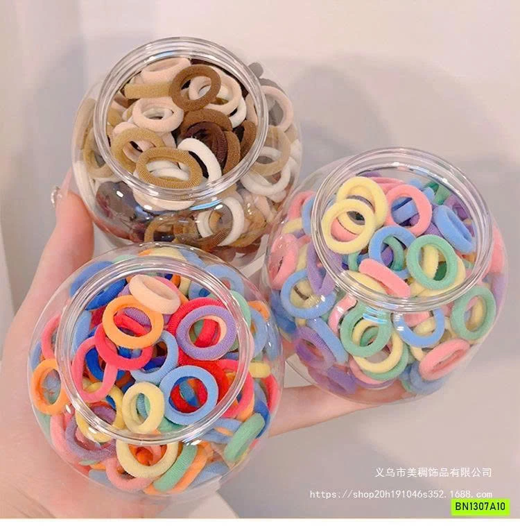 SÉT 400 CHUN BUỘC TÓC SẮC MÀU