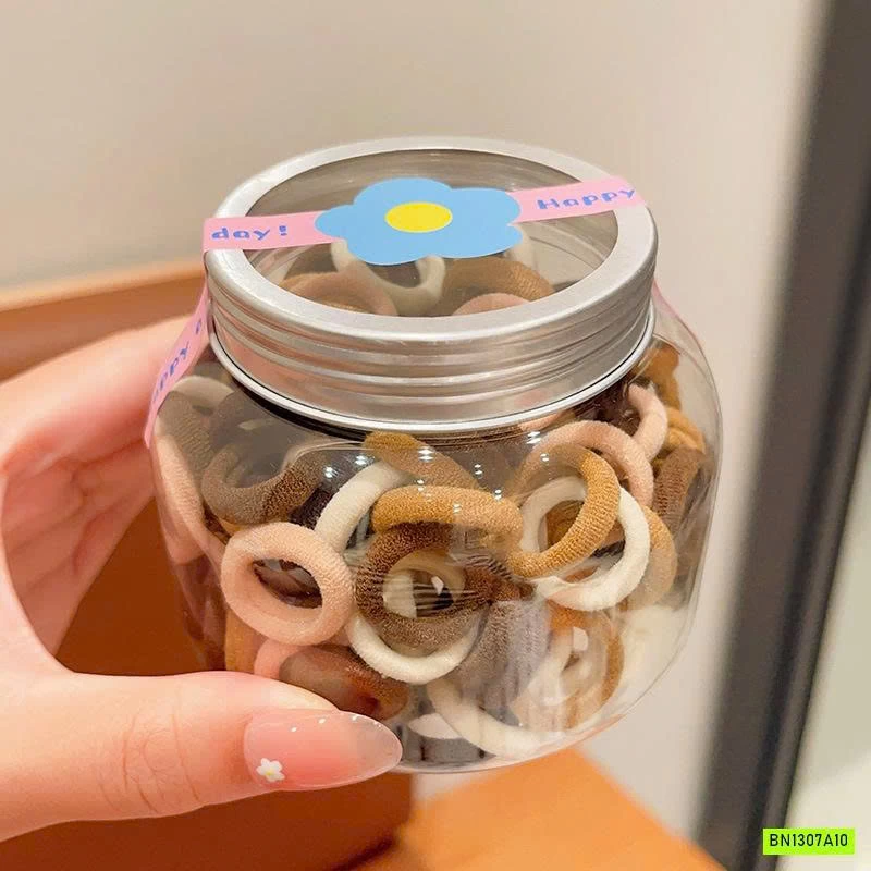 SÉT 400 CHUN BUỘC TÓC SẮC MÀU