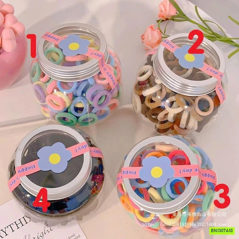 SÉT 400 CHUN BUỘC TÓC SẮC MÀU