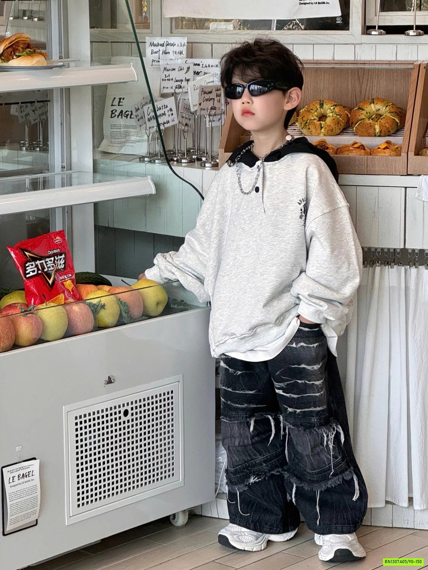 HOODIE MŨ PHỐI MÀU