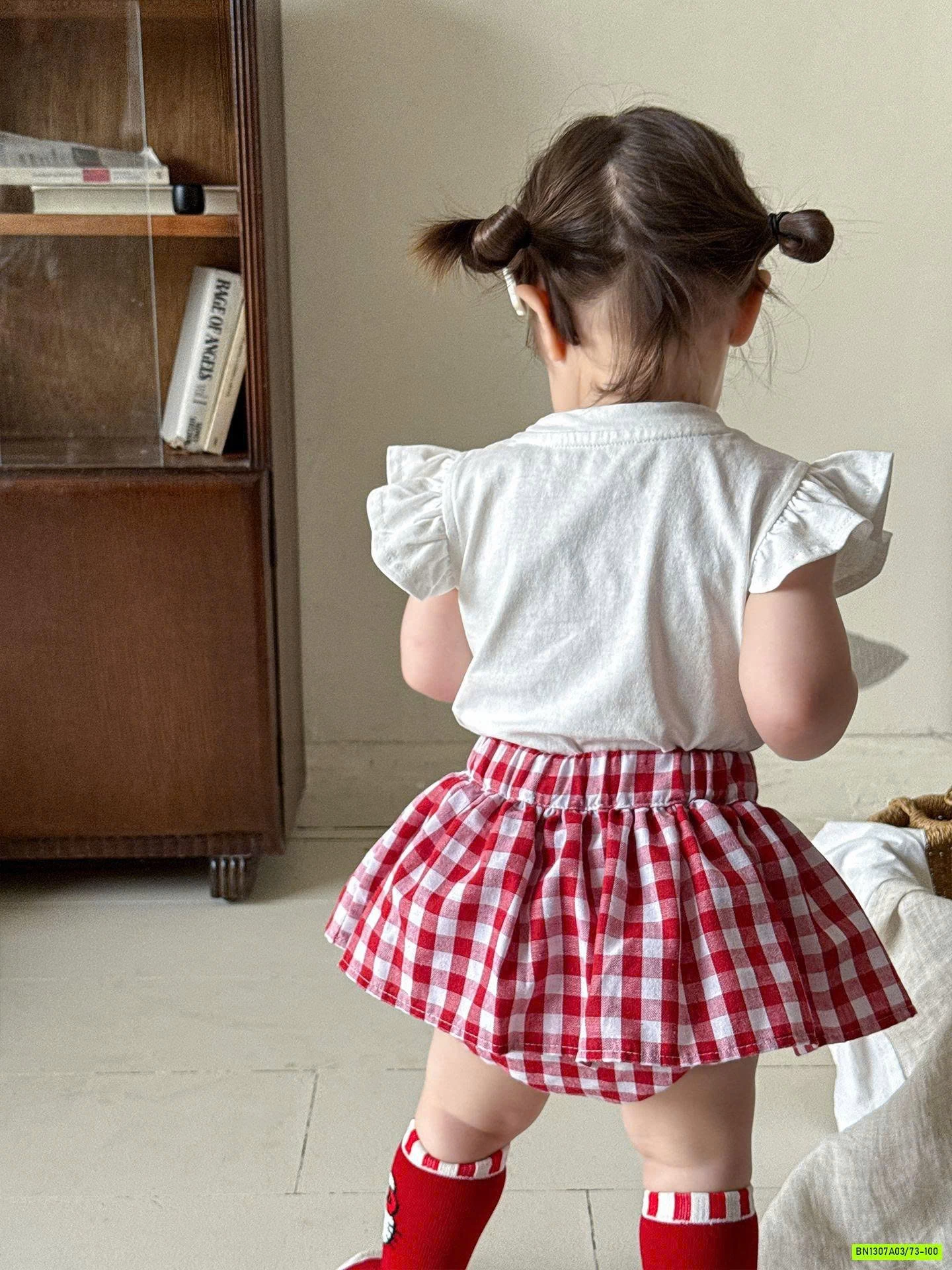 SÉT CÁNH TIÊN QUẦN VÁY CARO