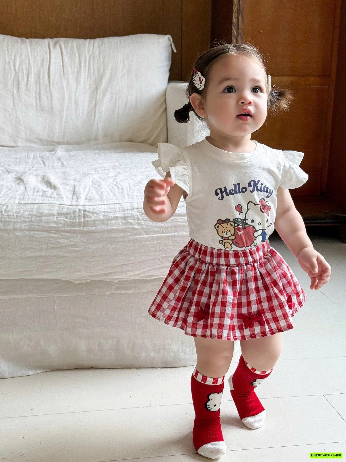 SÉT CÁNH TIÊN QUẦN VÁY CARO