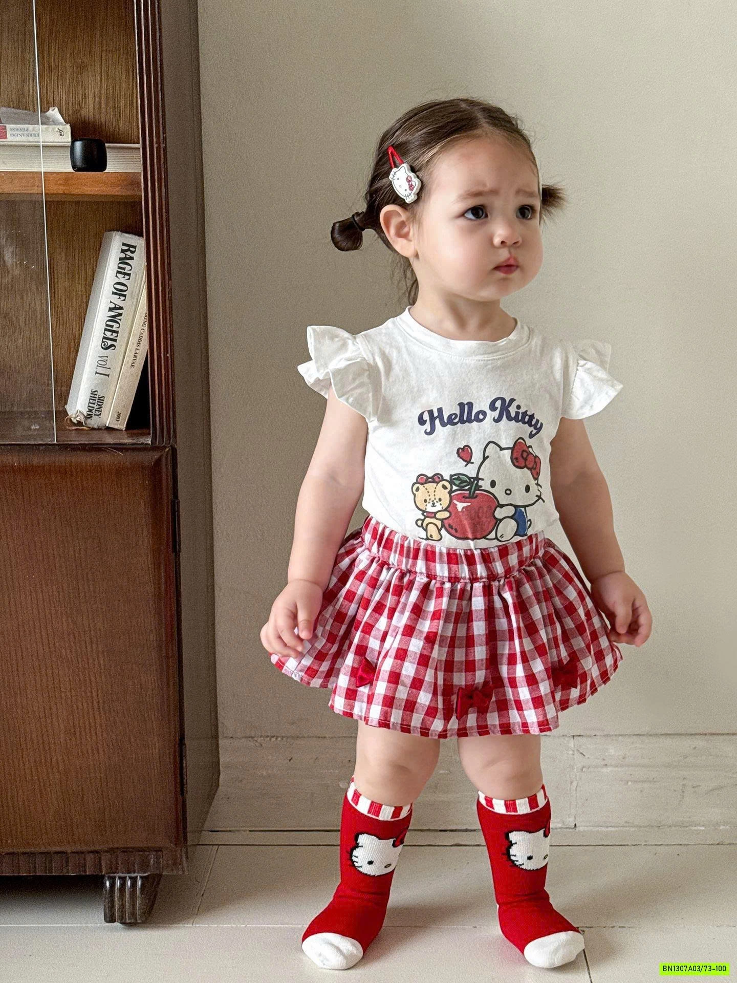 SÉT CÁNH TIÊN QUẦN VÁY CARO