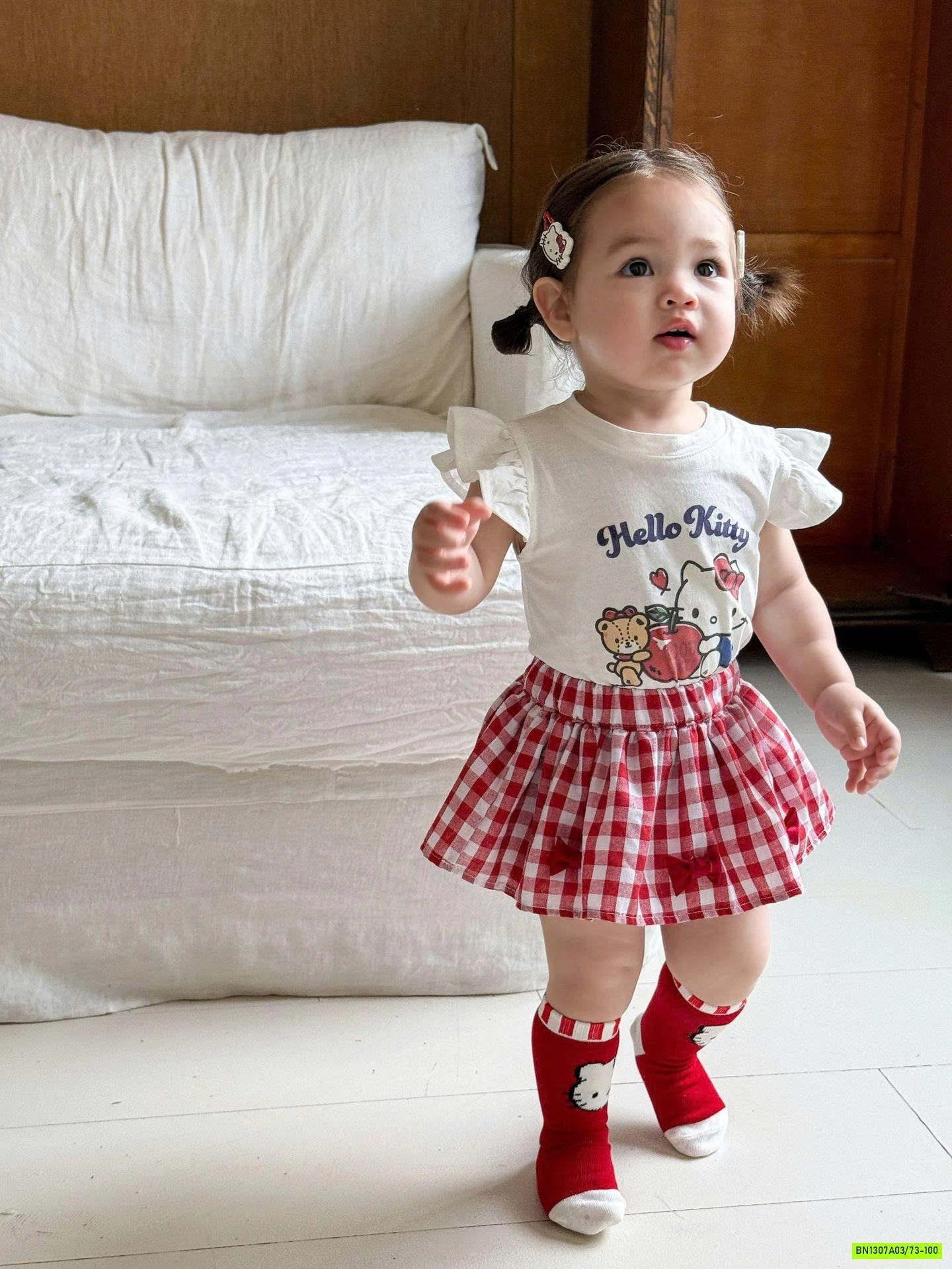 SÉT CÁNH TIÊN QUẦN VÁY CARO