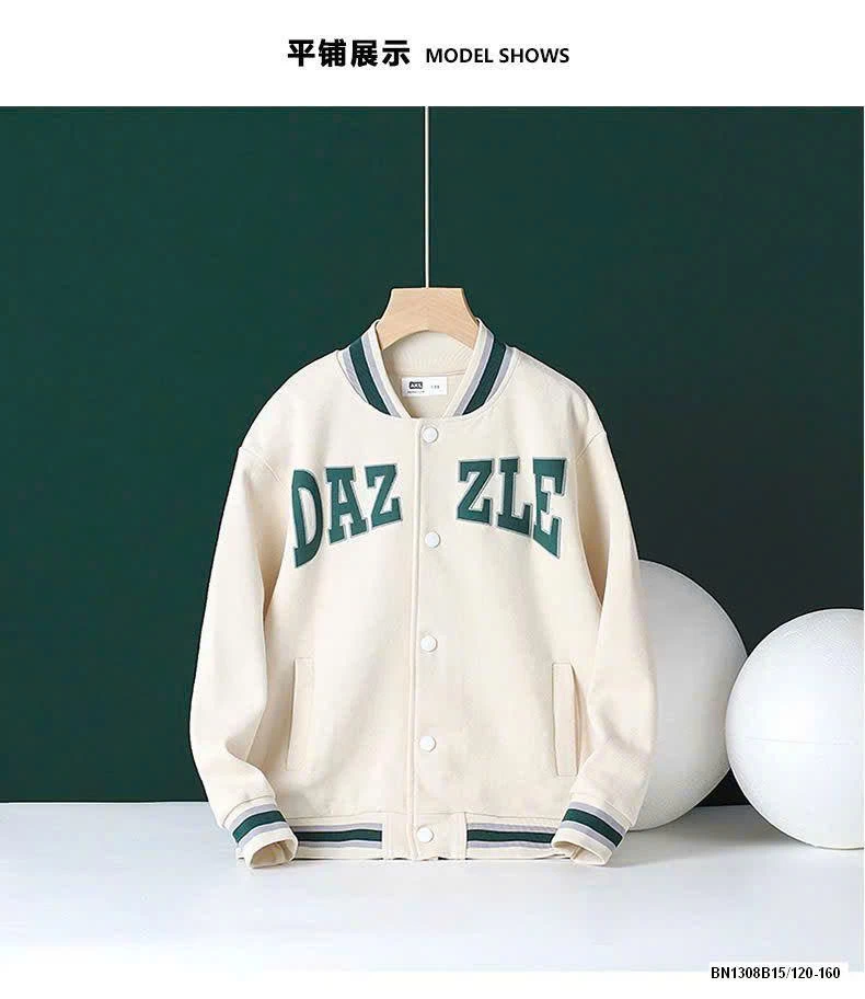 ÁO BOMBER BÉ TRAI AKL