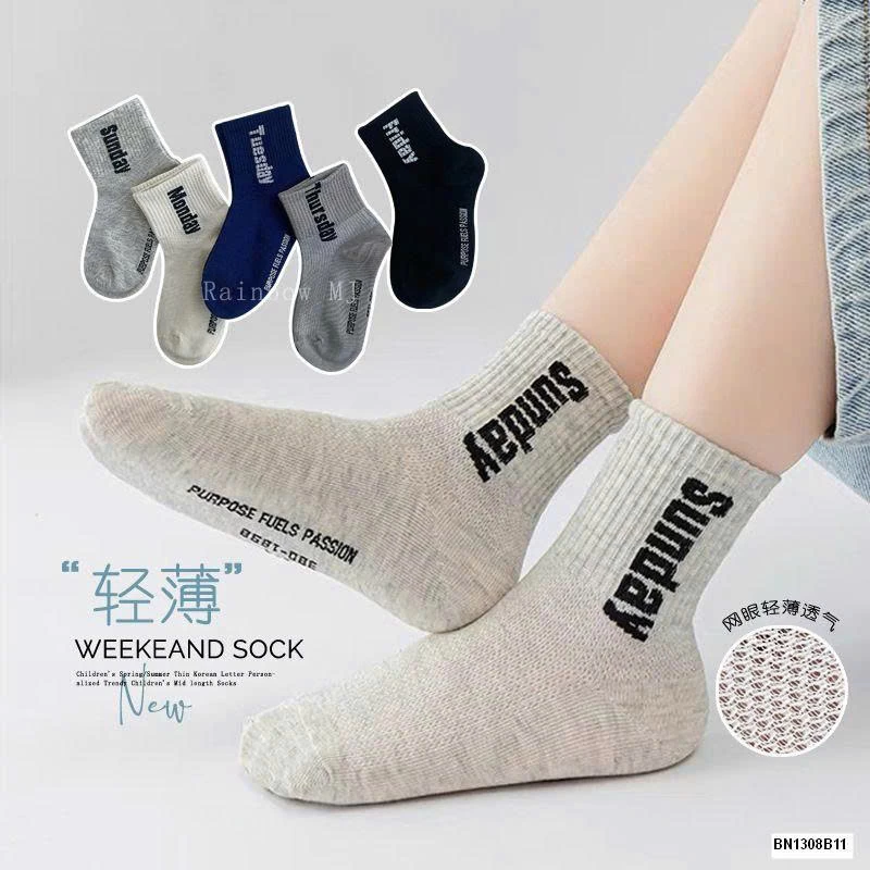 SET 5 ĐÔI TẤT CHO BÉ