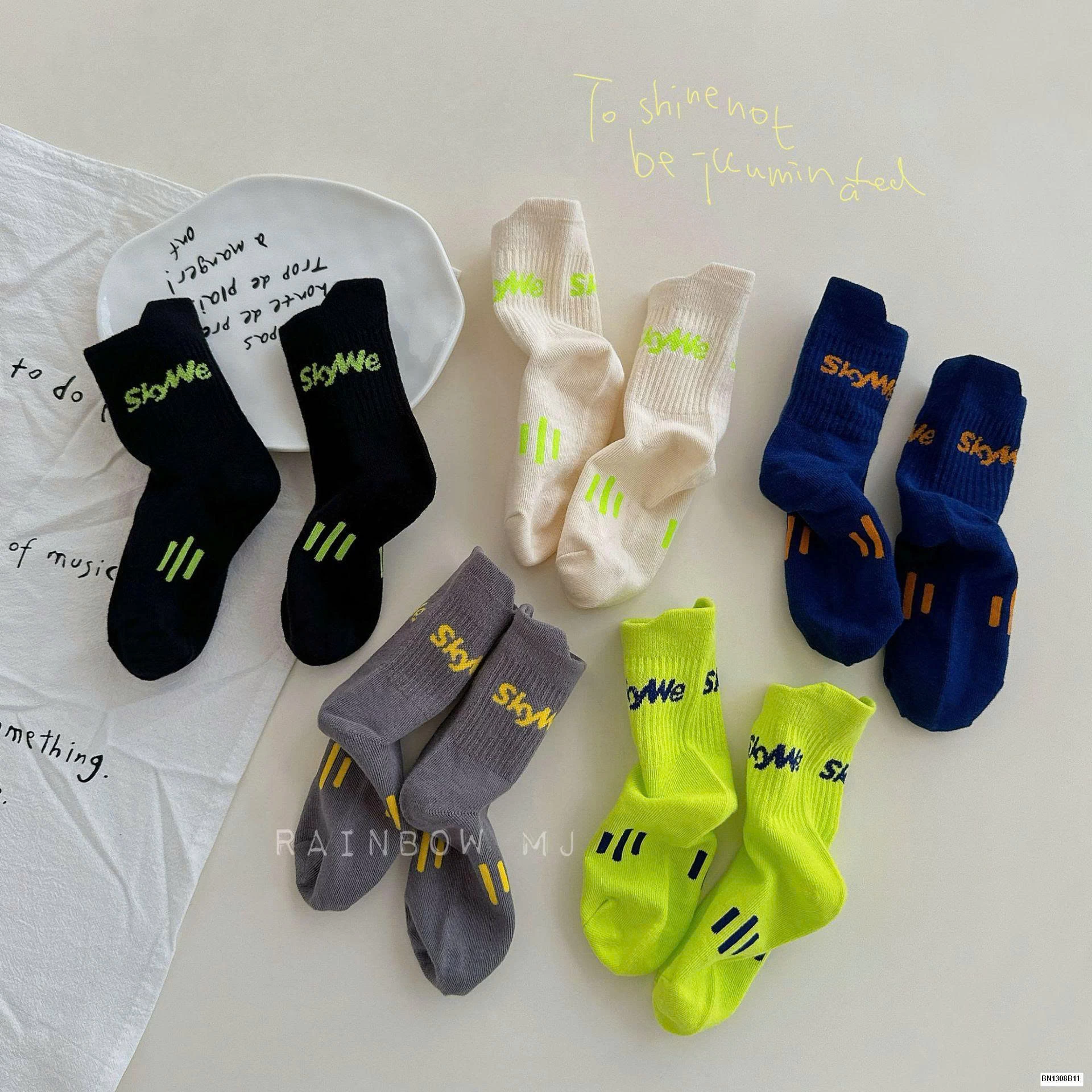 SET 5 ĐÔI TẤT CHO BÉ