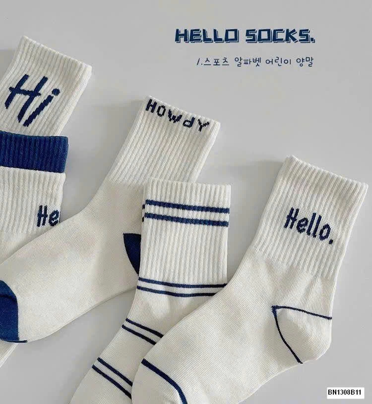 SET 5 ĐÔI TẤT CHO BÉ