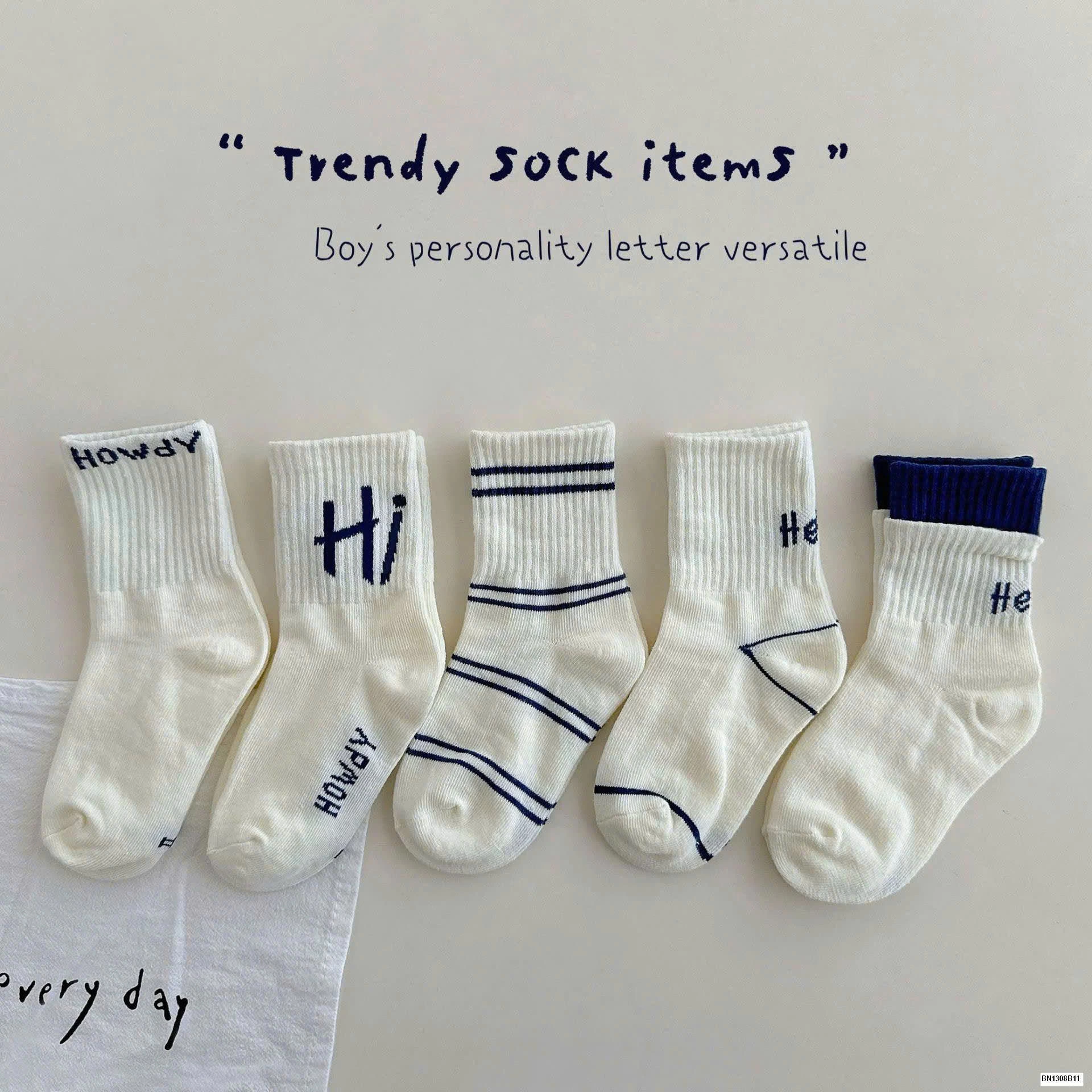 SET 5 ĐÔI TẤT CHO BÉ