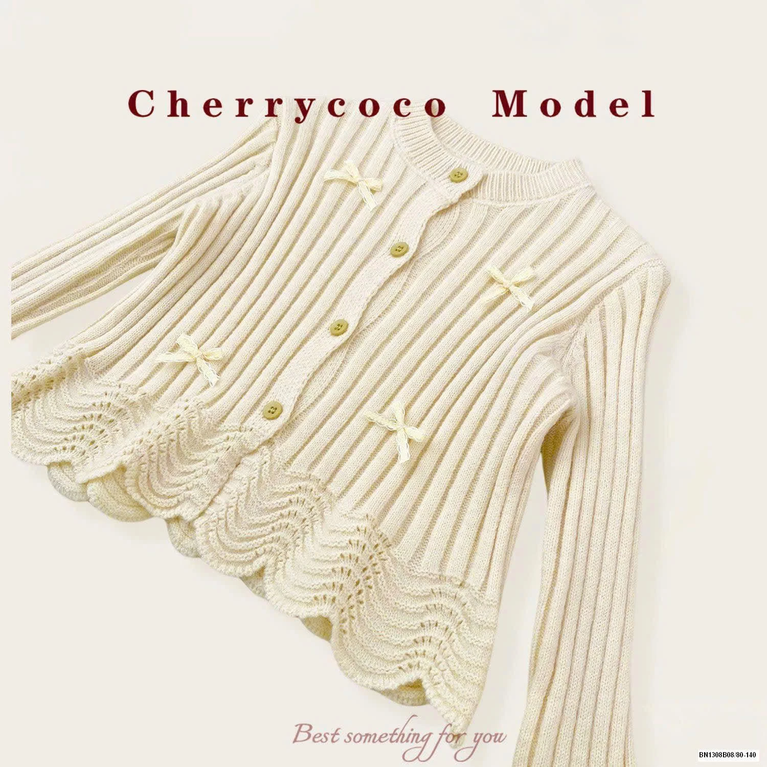 SET ÁO LEN + CHÂN VÁY TUTU VÀNG CHERRYCOCO