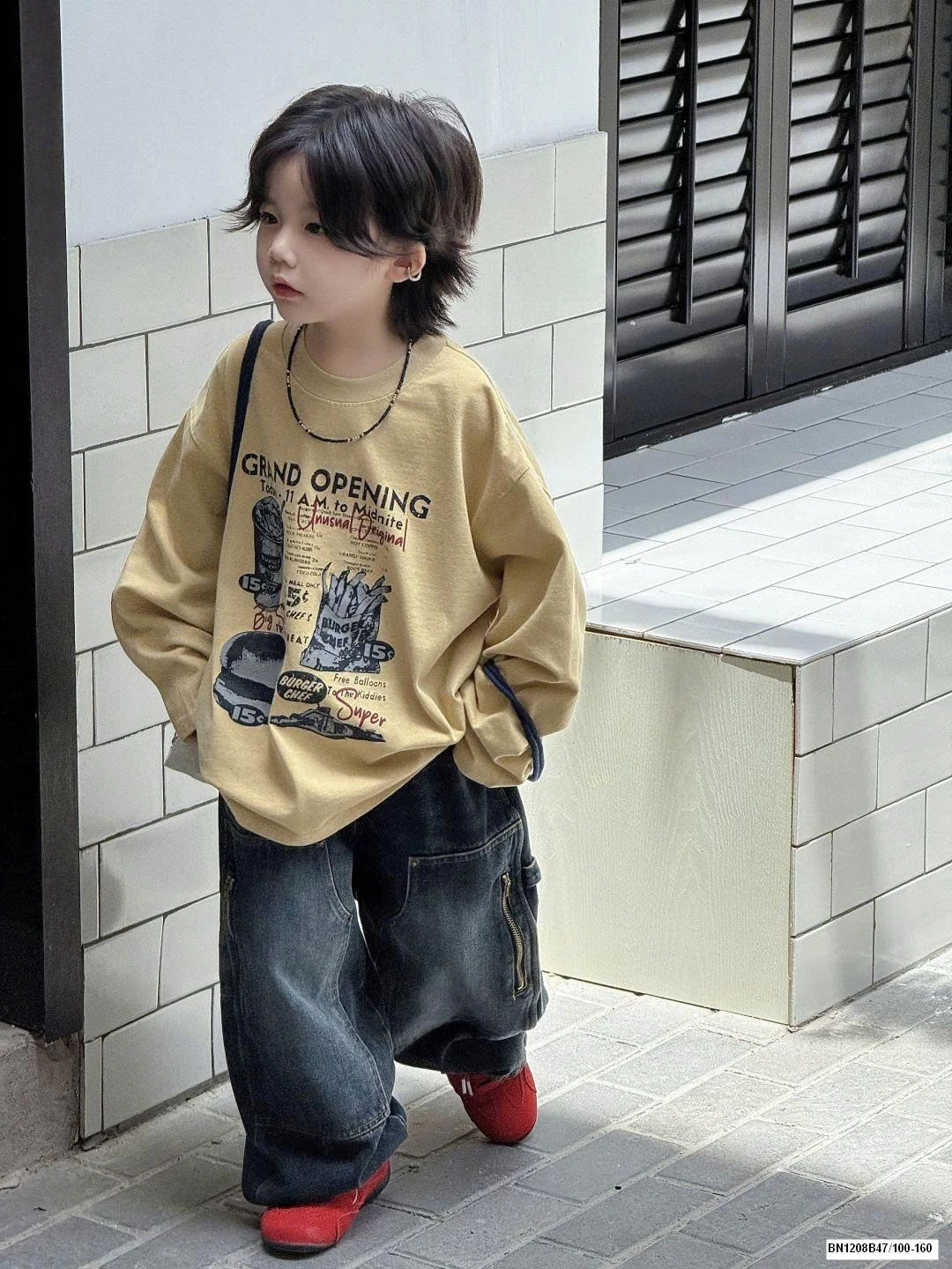 ÁO THUN DÀI TAY ĐỒ ĂN NHANH