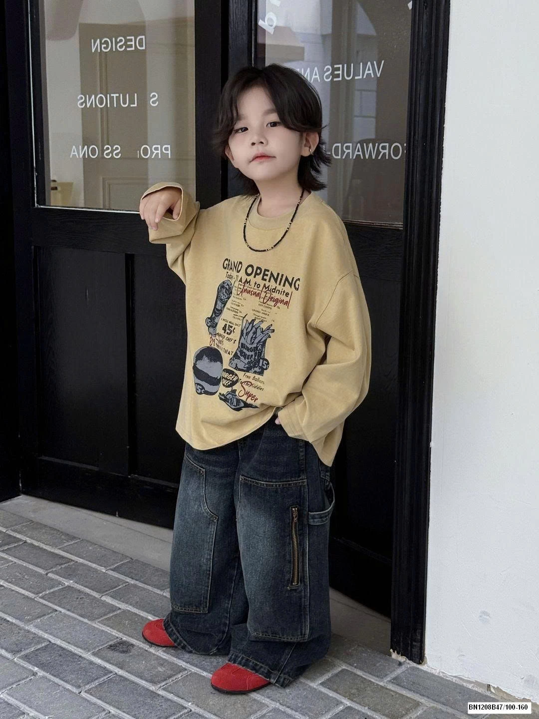 ÁO THUN DÀI TAY ĐỒ ĂN NHANH