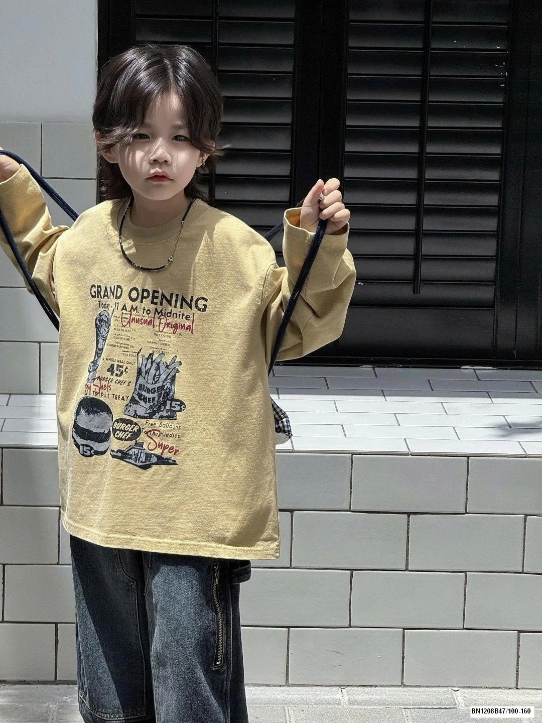 ÁO THUN DÀI TAY ĐỒ ĂN NHANH