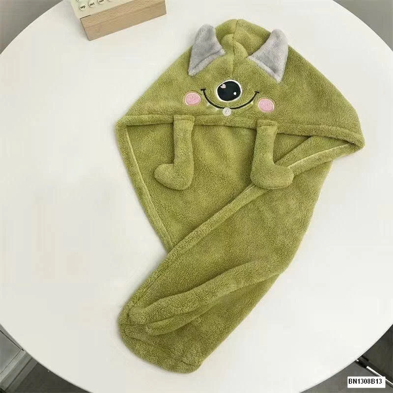 SET 3 MÓN VÁY TẮM HOẠT HÌNH VẢI LÔNG CỪU