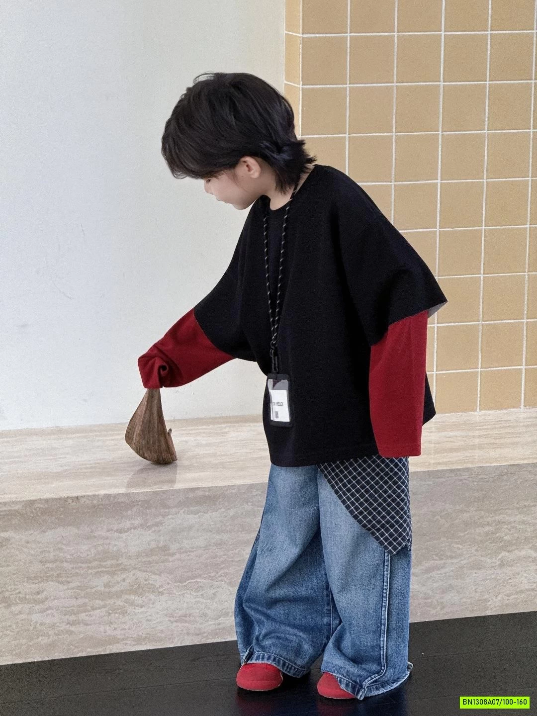 ÁO THUN TAY NỐI PHỐI MÀU