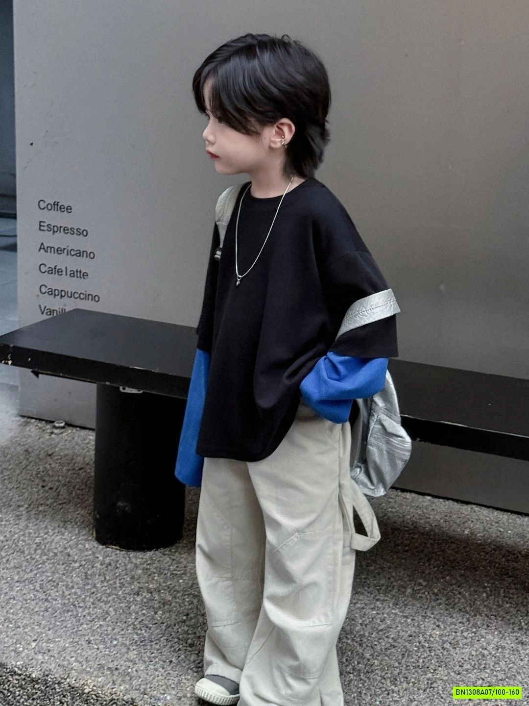 ÁO THUN TAY NỐI PHỐI MÀU