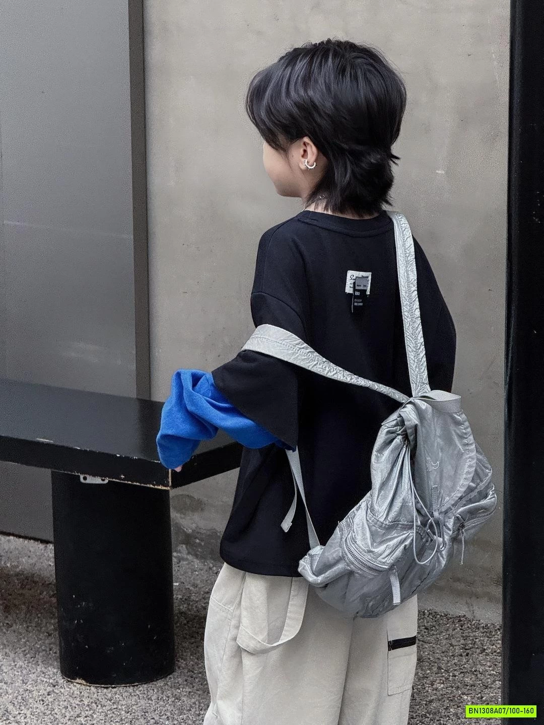 ÁO THUN TAY NỐI PHỐI MÀU