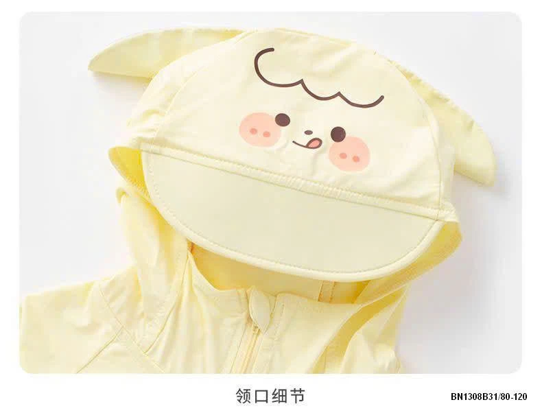 ÁO CHỐNG NẮNG HÌNH ĐỘNG VẬT NGỘ NGHĨNH