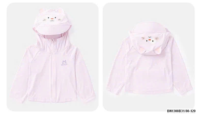 ÁO CHỐNG NẮNG HÌNH ĐỘNG VẬT NGỘ NGHĨNH