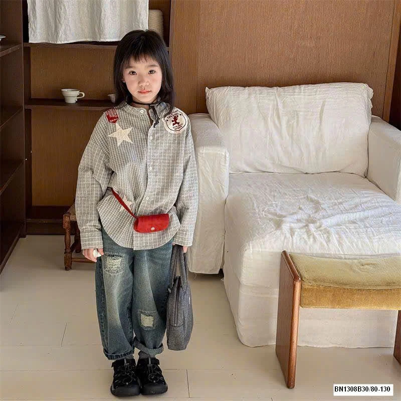 QUẦN JEAN RÁCH CẠP CHUN ADBA.BY