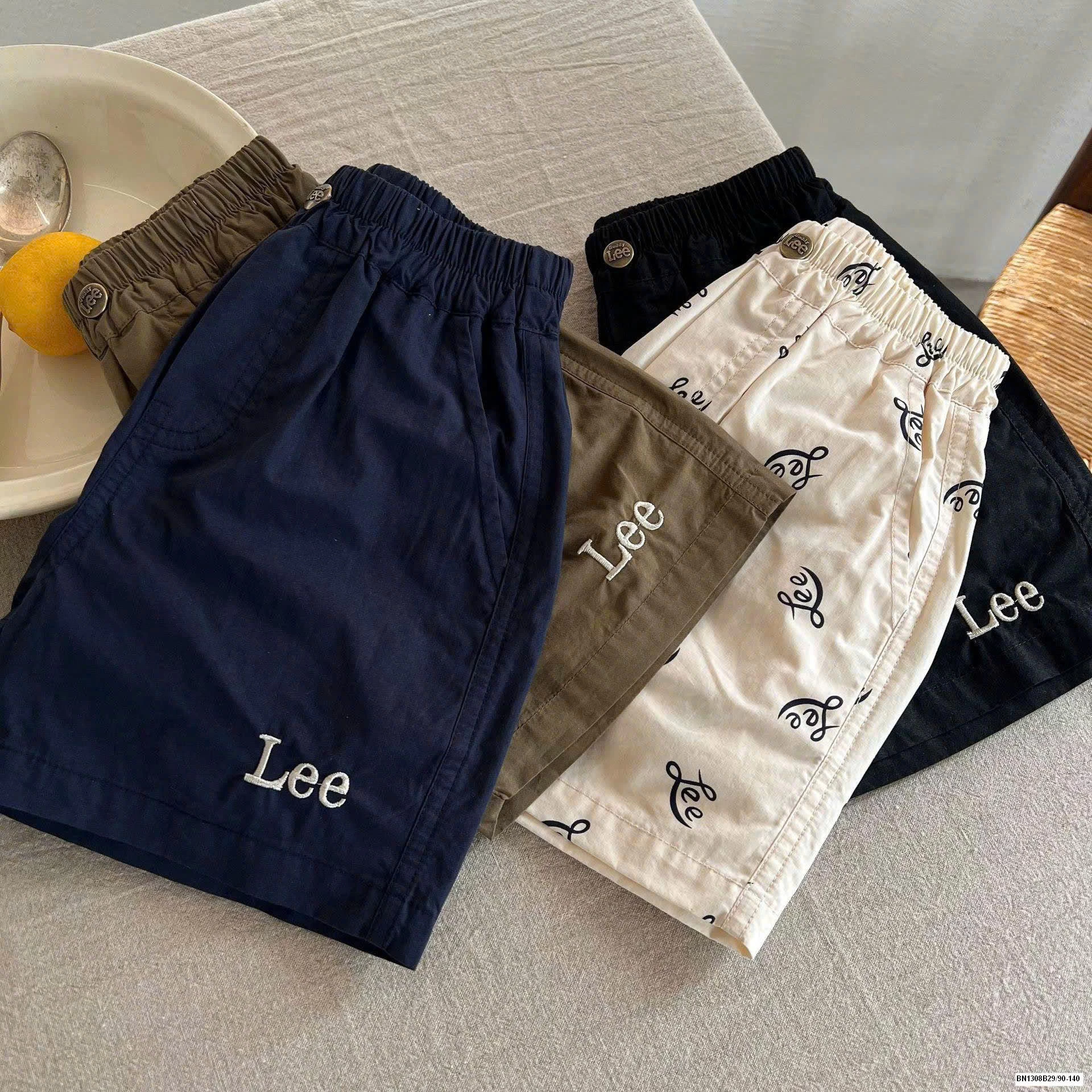 QUẦN SHORT CHỮ CHO BÉ TRAI