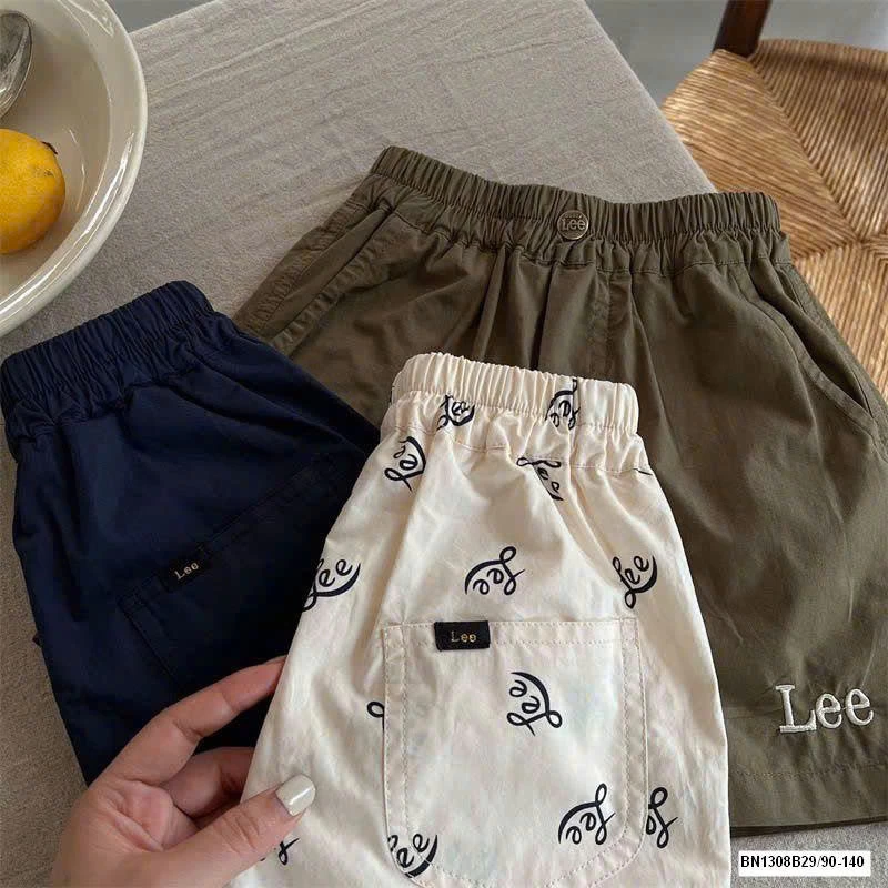 QUẦN SHORT CHỮ CHO BÉ TRAI