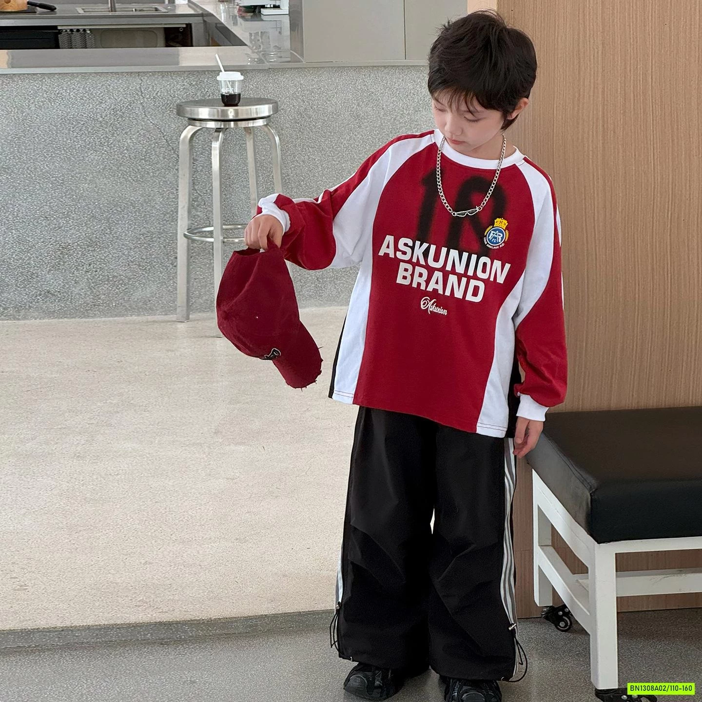 QUẦN GIÓ SUÔNG SỌC BÊN