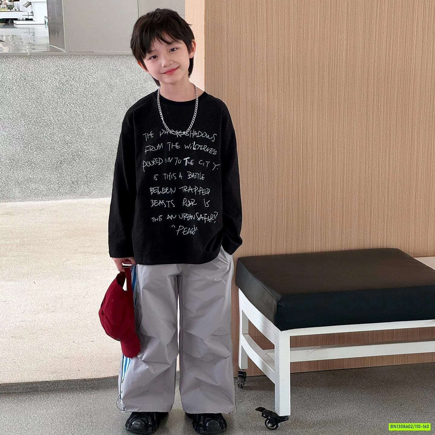 QUẦN GIÓ SUÔNG SỌC BÊN