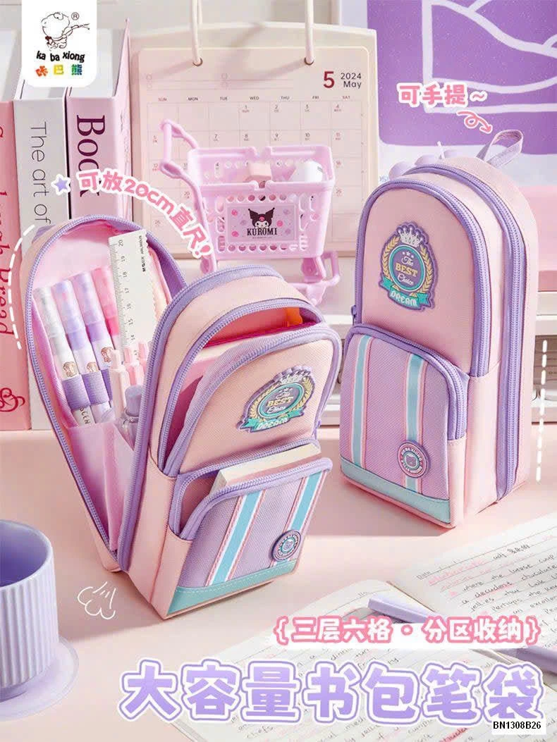 TÚI ĐỰNG BÚT DÁNG ĐỨNG CHO BÉ