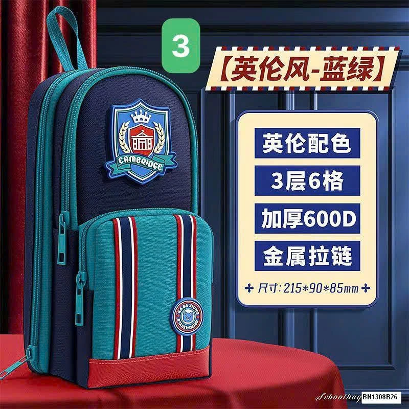 TÚI ĐỰNG BÚT DÁNG ĐỨNG CHO BÉ