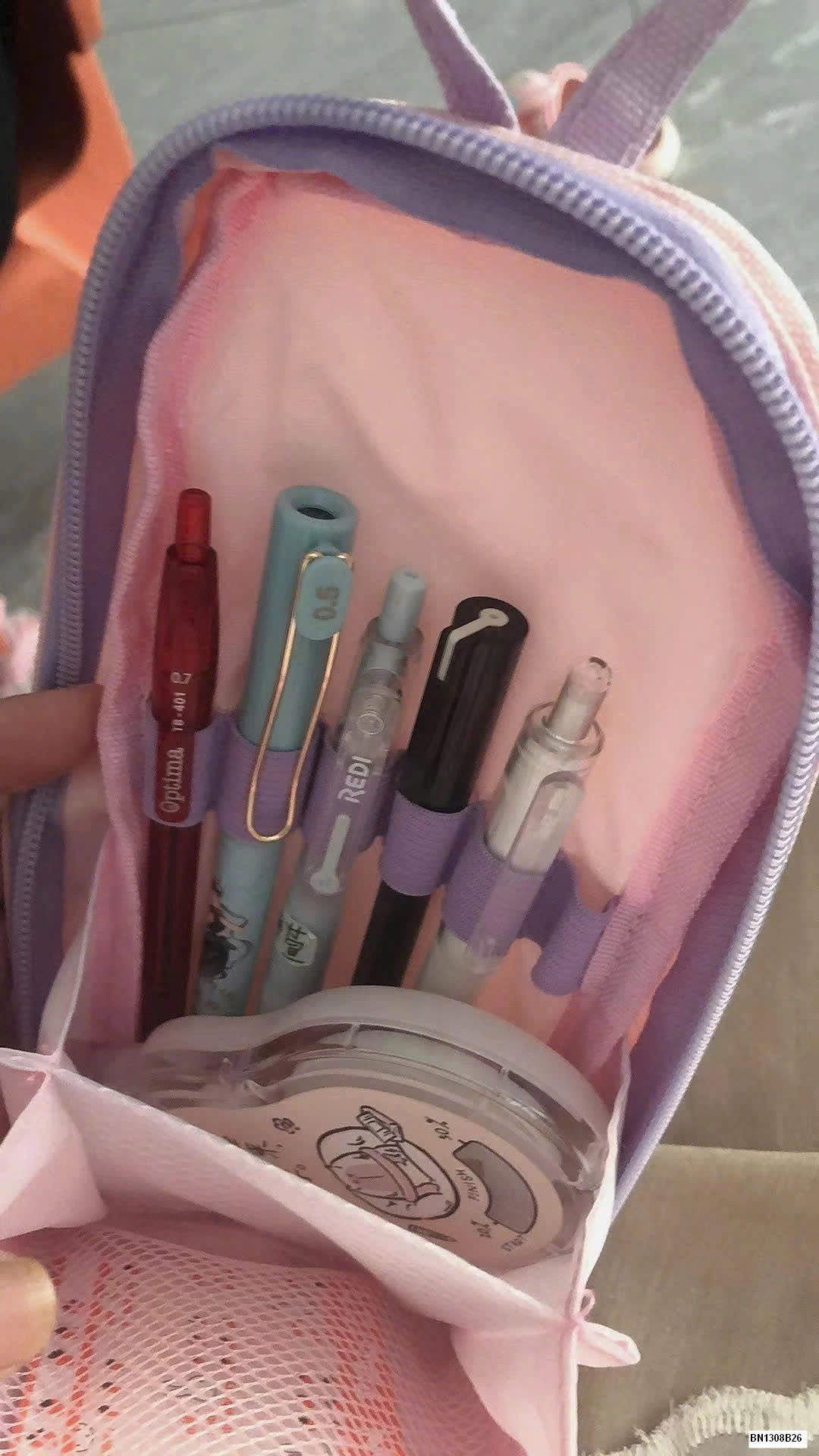 TÚI ĐỰNG BÚT DÁNG ĐỨNG CHO BÉ