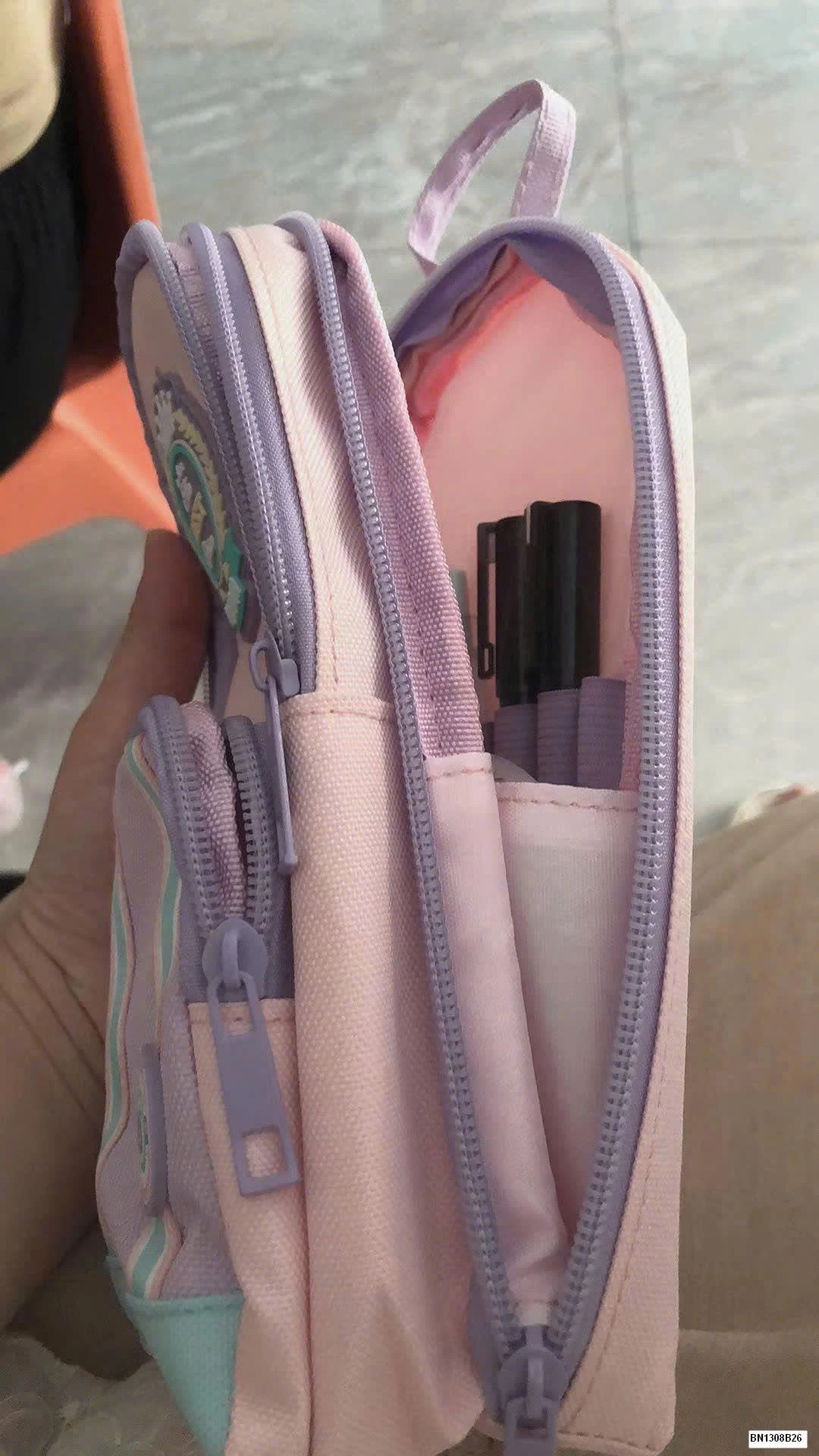 TÚI ĐỰNG BÚT DÁNG ĐỨNG CHO BÉ