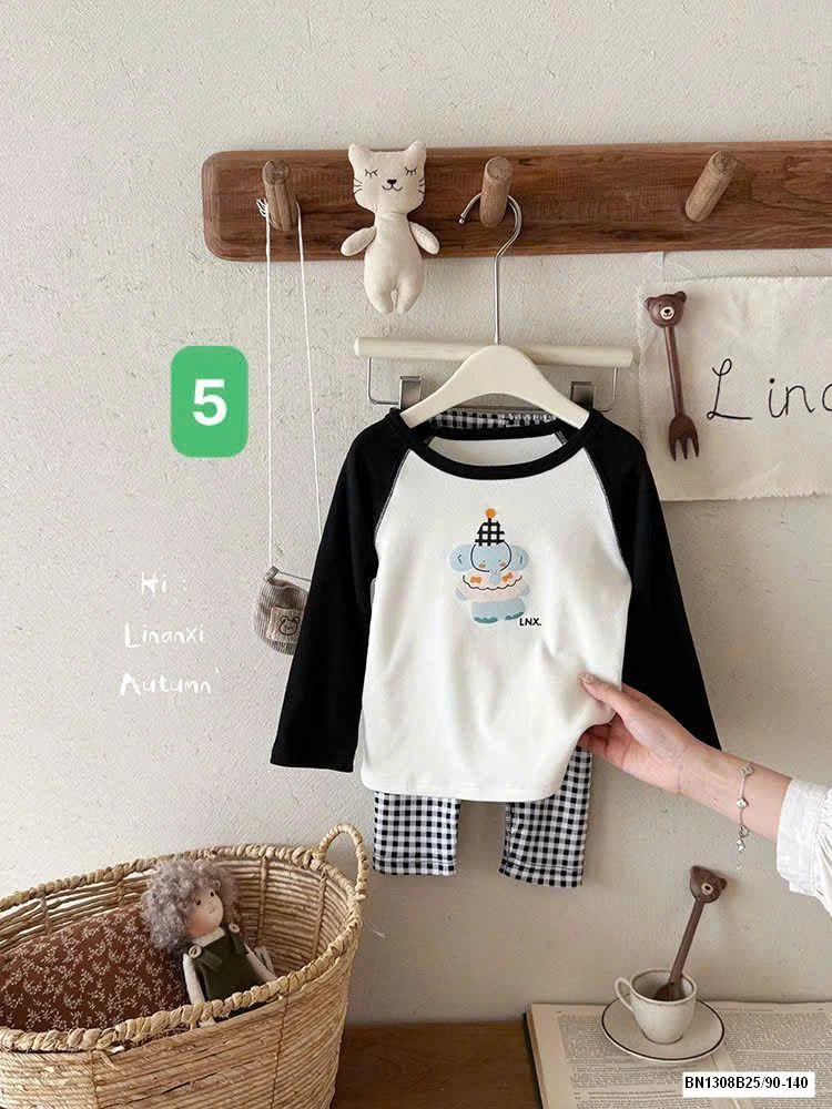 BỘ NGỦ HOẠT HÌNH LINANXI CHO BÉ