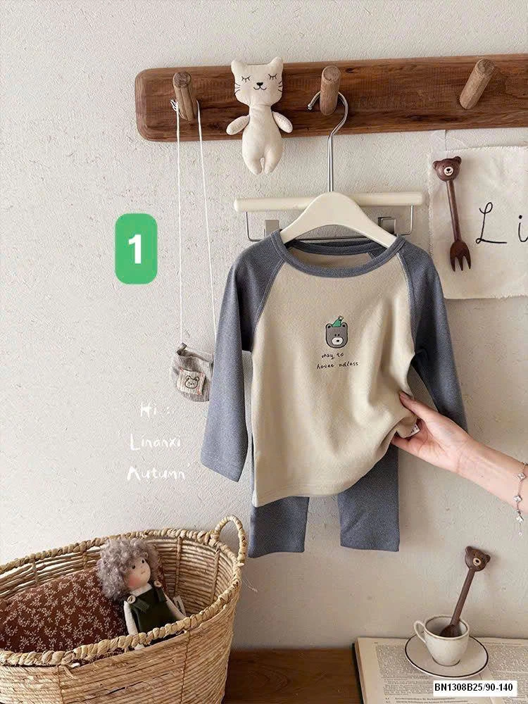 BỘ NGỦ HOẠT HÌNH LINANXI CHO BÉ