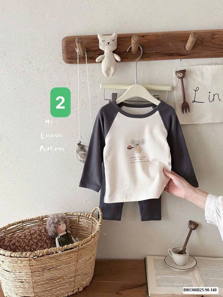 BỘ NGỦ HOẠT HÌNH LINANXI CHO BÉ