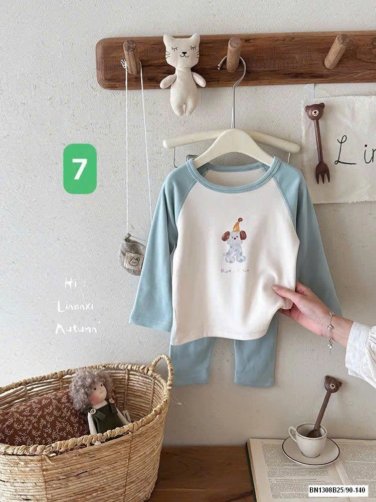 BỘ NGỦ HOẠT HÌNH LINANXI CHO BÉ