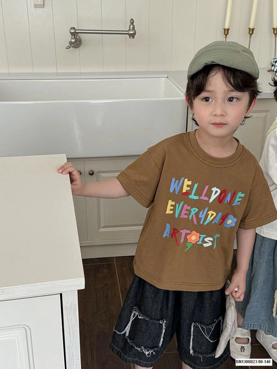 ÁO THUN IN CHỮ HÀN QUỐC