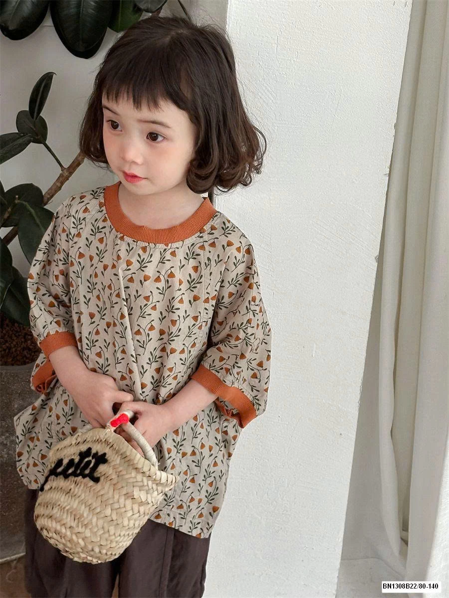 COUPLE SƠ MI HOA CHO BÉ