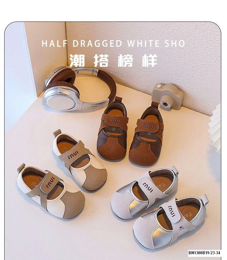 GIÀY BÚP BÊ PHỐI DA LỘN