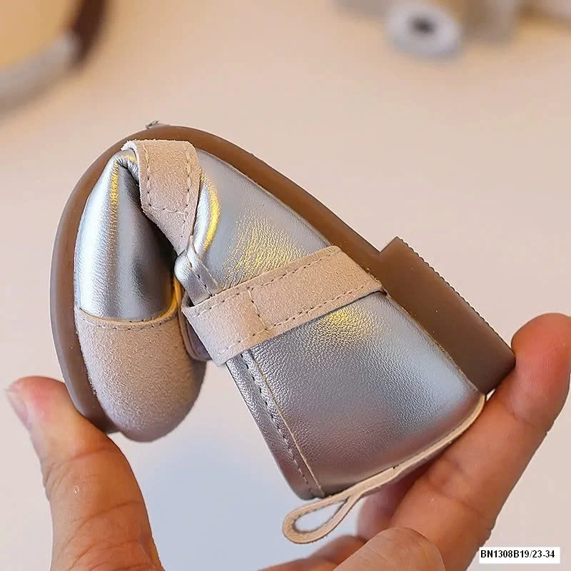 GIÀY BÚP BÊ PHỐI DA LỘN