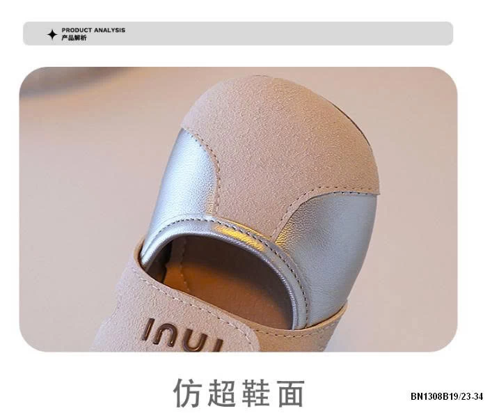 GIÀY BÚP BÊ PHỐI DA LỘN