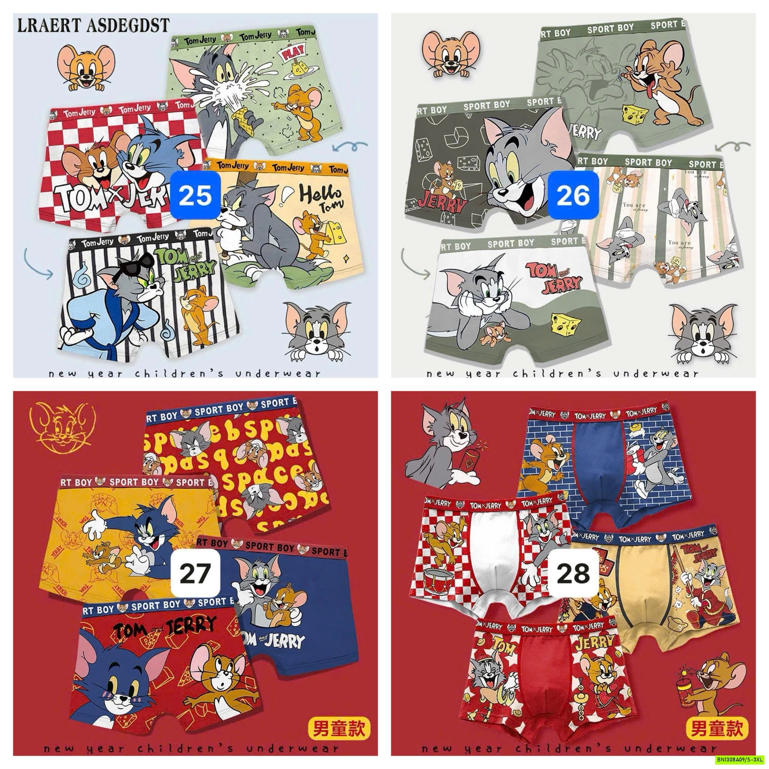 SET 4 CHIP HOẠT HÌNH BT