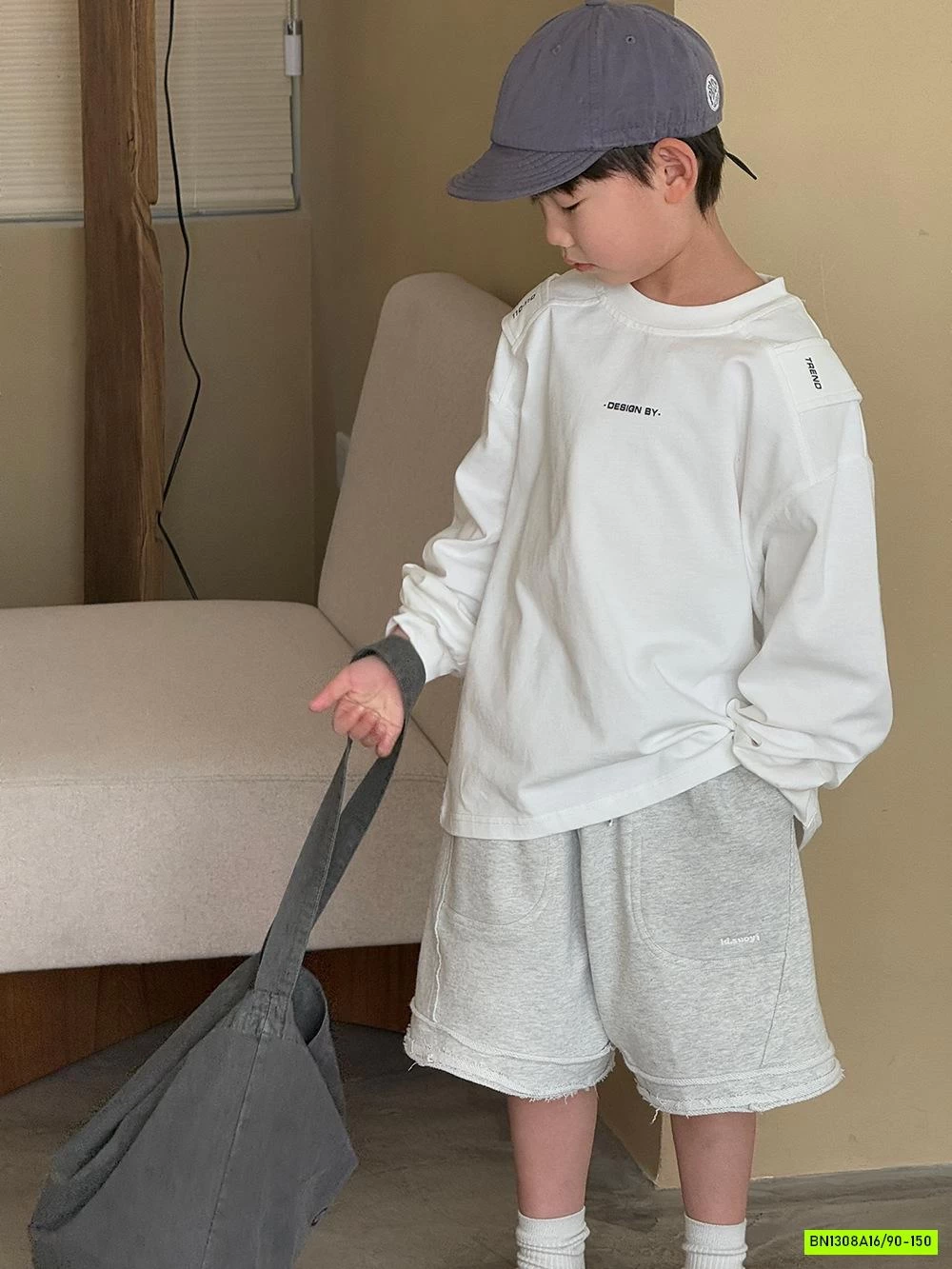 SHORT COTTON DA CÁ VIỀN TÚI NỔI