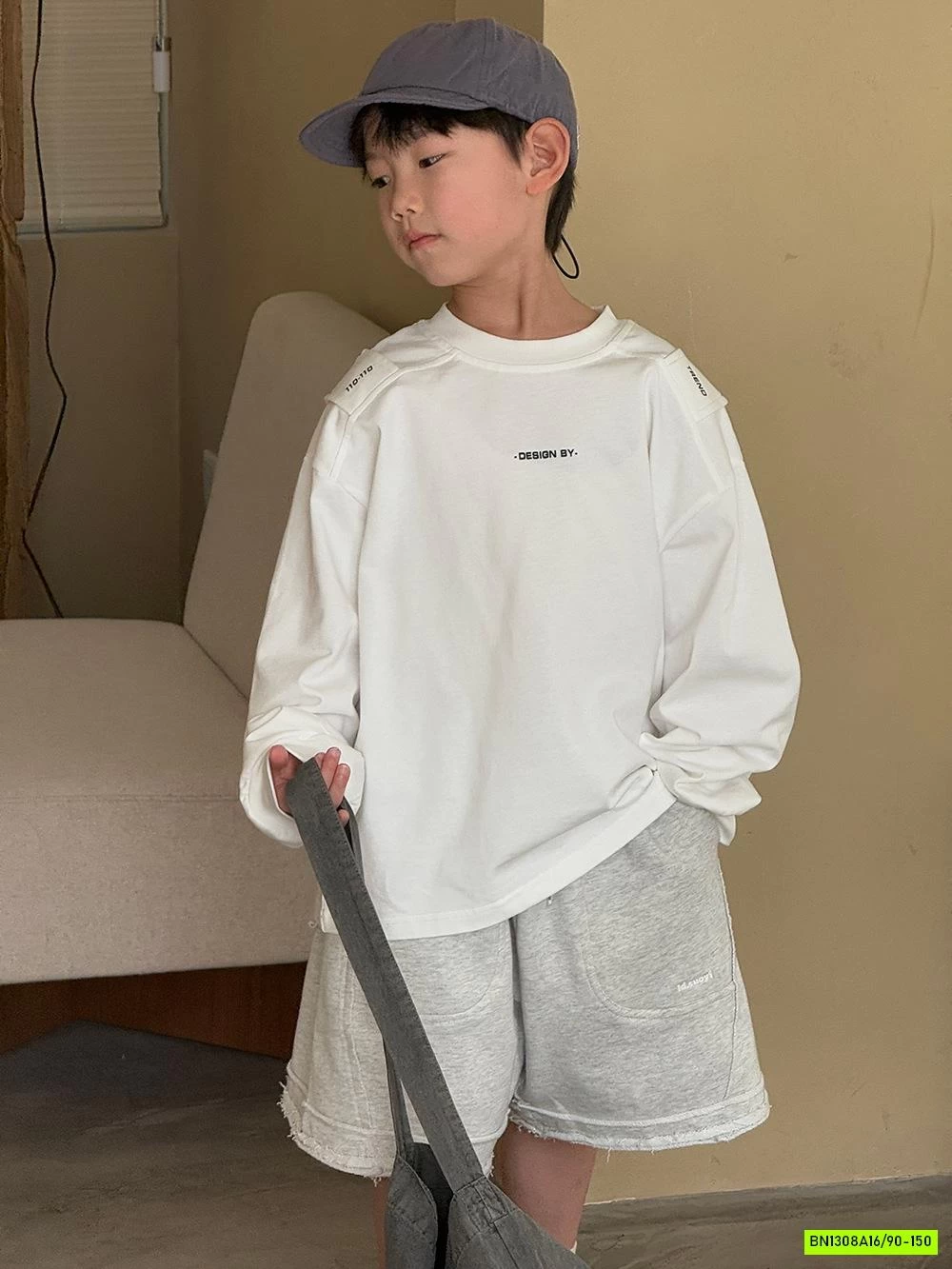 SHORT COTTON DA CÁ VIỀN TÚI NỔI